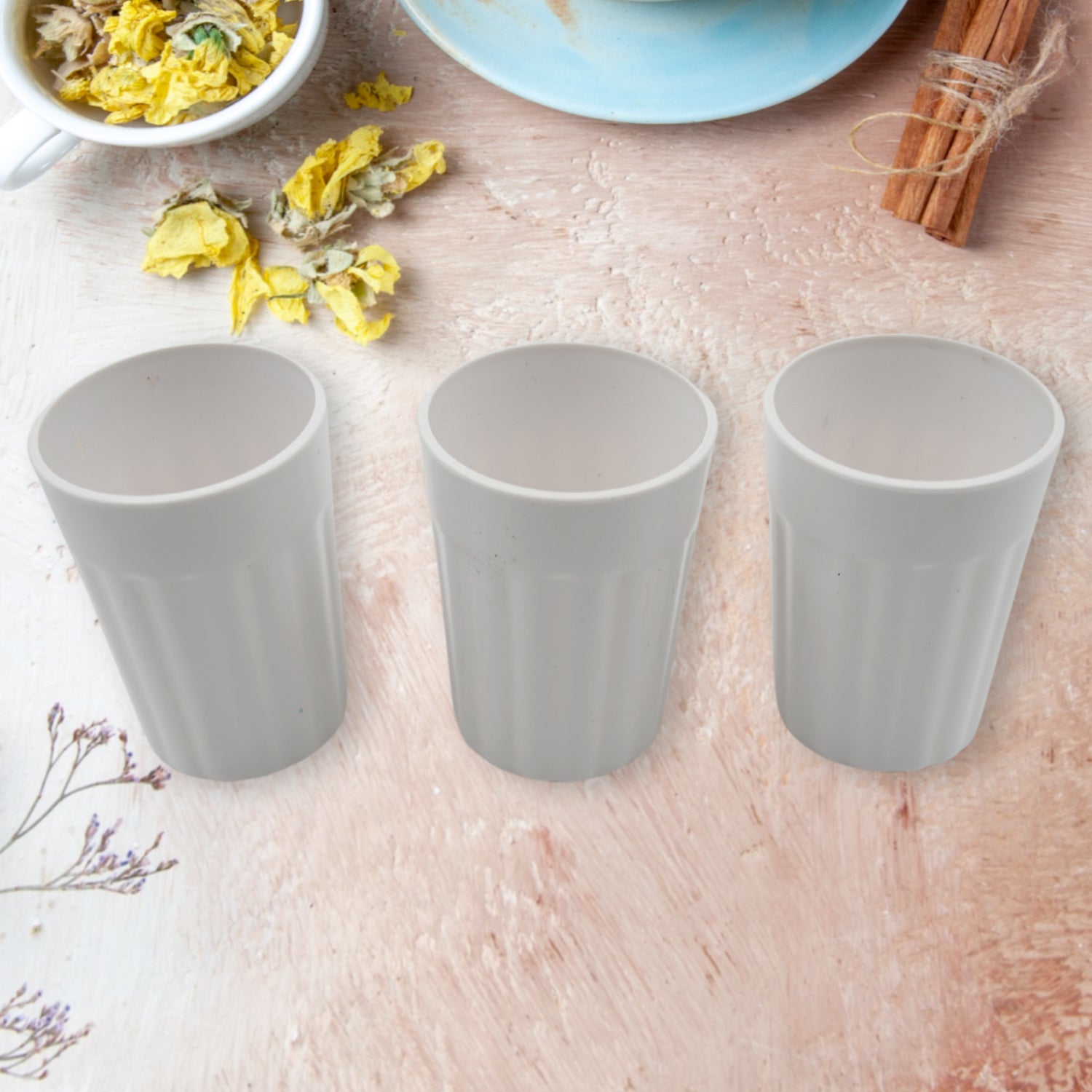 5719 Small Plastic Coffee  Tea Cups Reusable Plastic Cup Mug Lightweight Microwavable Dishwasher Safe Unbreakable Camping Coffee Mugs For Tea Milk Water Juice Tea (3 Pcs Set) 5719 Small Plastic Coffee  Tea Cups Reusable Plastic Cup Mug Lightweight Microwavable Dishwasher Safe Unbreakable Camping Coffee Mugs For Tea Milk Water Juice Tea (3 Pcs Set)